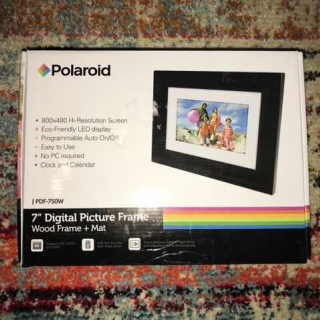 Photo of Polaroid digital picture frame