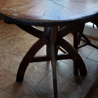 Photo of HARDWOOD TABLE