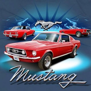 Photo of 1968 Ford Mustang Cross Stitch Pattern***LOOK***$4.95