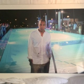 Photo of Huge original Jay Z photo FRAMED