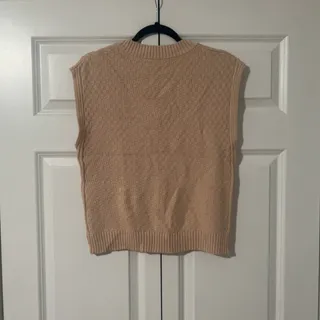 Photo of Beige Sweater vest