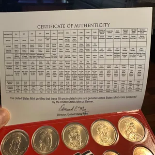 Photo of 2009 Denver U.S. Mint uncirculated coin set 