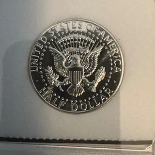 Photo of PF-70 1964 half dollar Beautiful coin