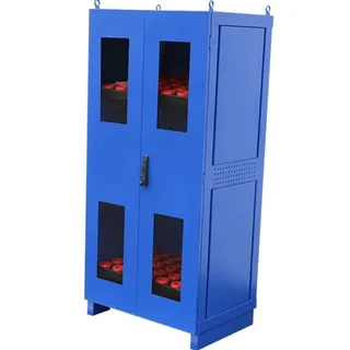 Photo of "Uratech USA Inc.'s Heavy Duty CNC Tool Holder Cabinets: