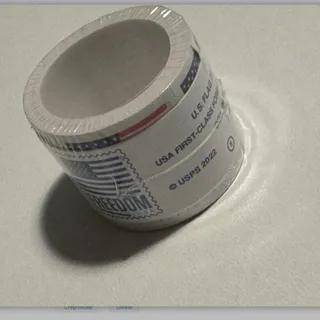 Photo of USPS Roll of Forever Postage Stamps Coil (100 Stamps)