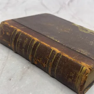 Photo of 1840 Voltaire's History of Peter the Great Part 1 German Book TE5-OB-3