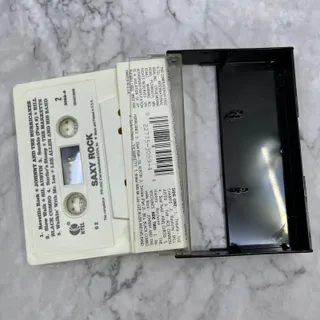 Photo of Vintage SAXY ROCK CD Sax Hits from the 50's & 60's Cassette Tape TJ2-7