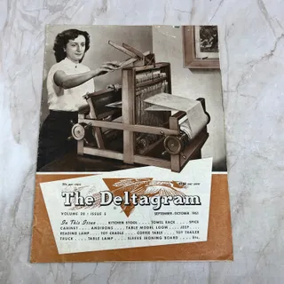 Photo of 1951 Sep/Oct The Deltagram Newsletter Rockwell Delta Power Tools Woodwork TI9-P3