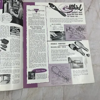 Photo of 1951 Mar/Apr The Deltagram Newsletter Rockwell Delta Power Tools Woodwork TI9-P3