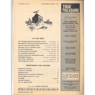 Photo of Long John Latham's Treasure Magazine - Gold Mining Metal Detecting Oct 1968 M5