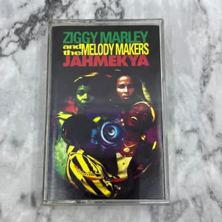 Photo of Ziggy Marley and The Melody Makers Jahmekya 1991 Virgin Cassette Tape TC7-48