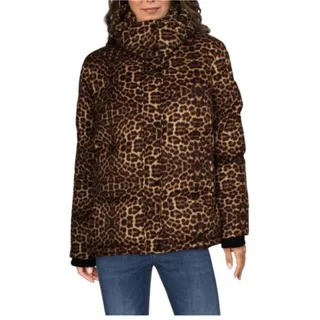 Photo of BCBG Generation Leopard Print Puffer acoat