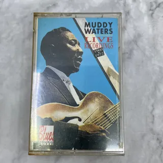 Photo of Muddy Waters Live Recordings 1960-1972 Cassette Tape TF6-23