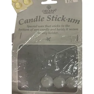 Photo of Candle Stick-um Adhesive Assorted Tins Wax