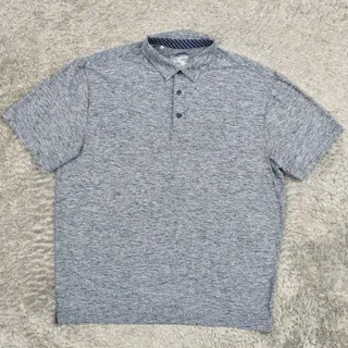Photo of Under Armour Men's Adult Size XL Polo Loose Heatgear Golf Blue Polyester Short S