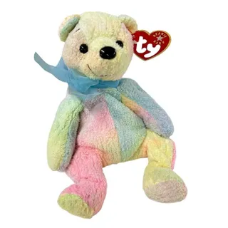 Photo of Ty Beanie Baby 2000 Mellow Bear Stuffed Animal Tags