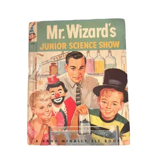Photo of Mr. Wizard's Junior Science Show A Rand McNally Elf Book #559 1957