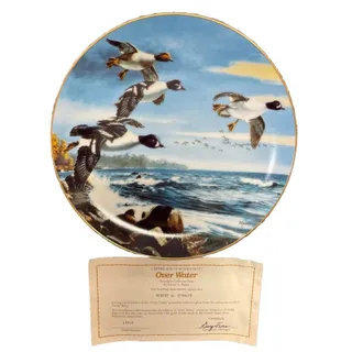 Photo of Over Water On The Wing Danbury Mint David Maass Collector Plate