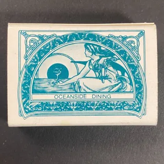 Photo of Martha's Steaks & Seafood Key West, FL Matchbox c1989-2000 Scarce