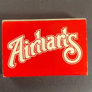 Photo of Airharts Restaurant Cincinnati Beechmont Ave. Matchbox c1982-87 VGC