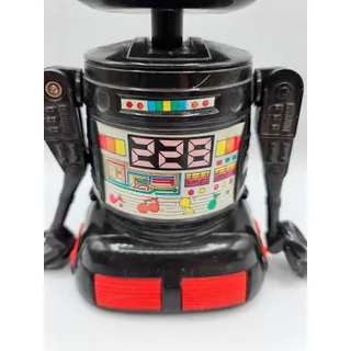 Photo of Blue-Box Dance-Bot 228 Robot Space Toy 1980s Droid Hong Kong Working Bot