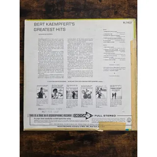 Photo of Vintage Bert Kaempfert's and his Orchestra Greatest Hits Decca Stereo DL 74810 