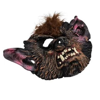 Photo of Rubie’s Vinyl Costume Halloween Werewolf Mask 2010 Adult Size