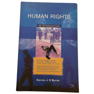 Photo of Human Rights: An Introduction 1st Edition by Darren J. O'Byrne Paperback