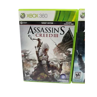 Photo of Set of 2 Xbox 360 Video Games Assassins Creed III and Revelations