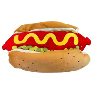 Photo of Hotdog In Bun Dog Halloween Costume Velcro Adjustable Medium