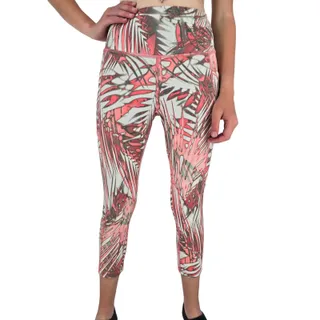 Photo of Calvin Klein Performance Printed High Waist Cropped Tights Radiance Sz S Pink