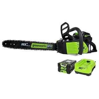 Photo of Greenworks 80V 18″ Brushless Cordless Chainsaw