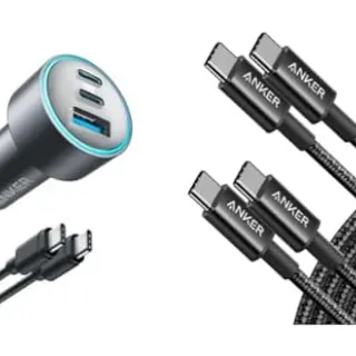 Photo of Anker USB-C Car Charger with USB C Cable (6FT, 2Pack)