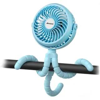 Photo of Battery-Operated Fan for Stroller, Car Seat, Crib Bike, Treadmill