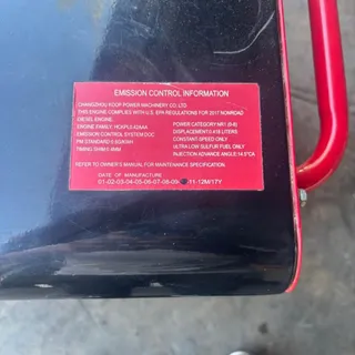 Photo of Diesel generator silent Duro Star brand new unit zero hours