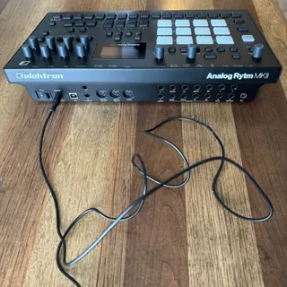 Photo of Elektron Analog Rytm MKII Drum Machine Black