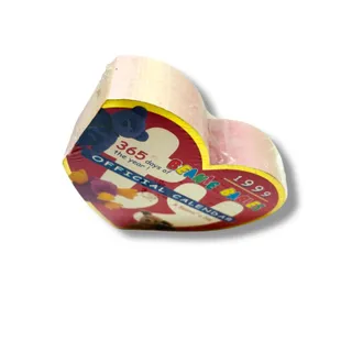 Photo of 1999 Ty Beanie Babies Official Heart Shaped Calendar Heart Shaped Sealed
