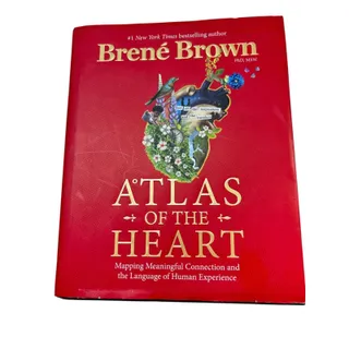 Photo of Brene Brown Atlas of the Heart Hardcover Book Mapping Meaningful Connection