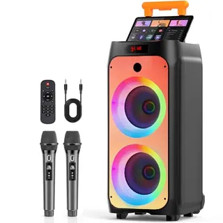 Photo of Karaoke Machine for Adults, Big Party Speaker with 500W Peak Powe