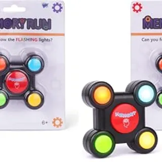 Photo of Electronic Memory Handheld Game with Lights (Pack of 2) Kids 6+, Adults
