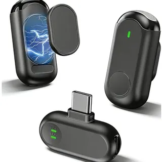Photo of Wireless Mini Microphone for iPhone Android for Video Recording