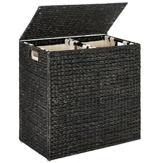 Photo of Large Double Laundry Hamper with Lid