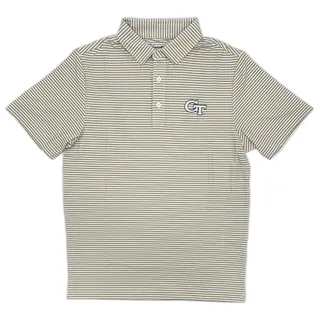 Photo of Georgia Tech Striped Performance Polo