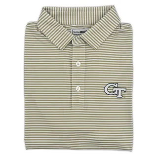 Photo of Georgia Tech Striped Performance Polo