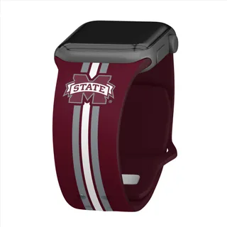 Photo of Mississippi State Bulldogs HD Apple Watch Band