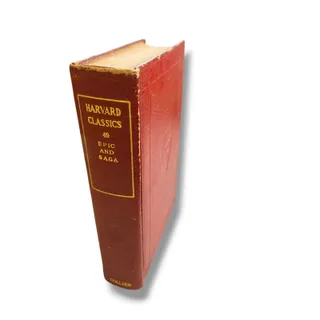 Photo of Harvard Classics 49 Epic and Saga 1910 Hardcover Book Collier & Son