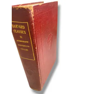 Photo of Harvard Classics 31 Autobiography Bevenuto Cellini 1910 Hardcover Book
