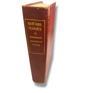 Photo of Harvard Classics 31 Autobiography Bevenuto Cellini 1910 Hardcover Book