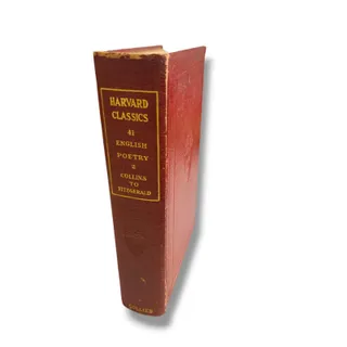 Photo of Harvard Classics 41 English Poetry 2 1910 Hardcover Book Collier & Son
