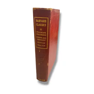Photo of Harvard Classics 15 Pilgrims Progress Donne and Herbert 1909 Hardcover Book